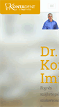 Mobile Screenshot of kontadent.hu